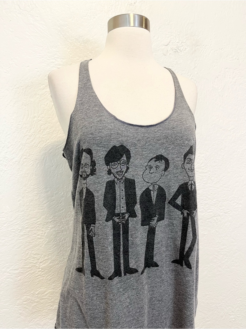 Phish Tank Top Caricature Gray Music Tour Medium M - Picture 8 of 10